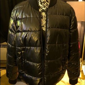 Nine West Shiny Puffer Jacket